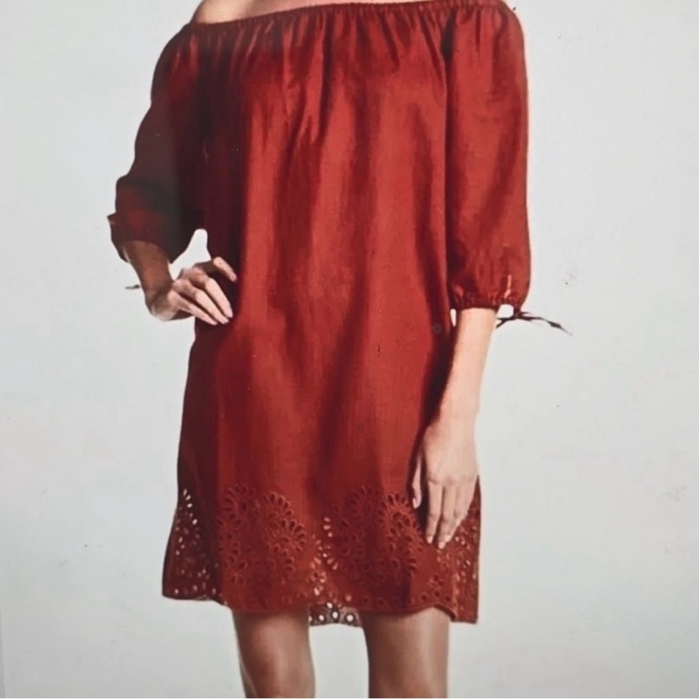 J Crew Linen Shift Dress